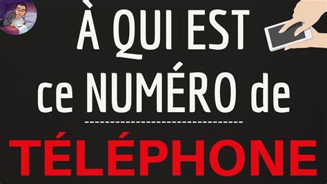 numéro en 09 qui m'appelle.